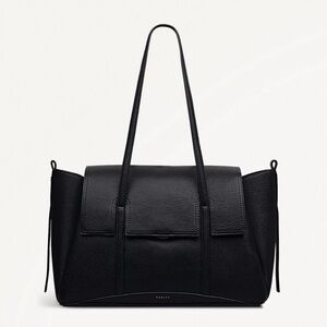 RADLEY LONDON Black Textured Tote (LARGE)